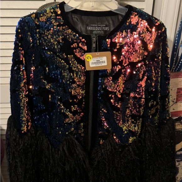 Fabulous Furs Sequin Jacket Donna salyers - Picture 3 of 5